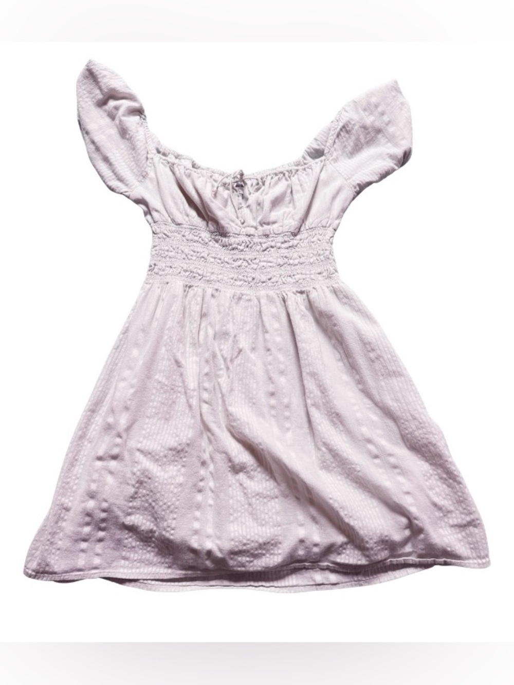 Sunday Best Light Pink Smocked Casual Dress